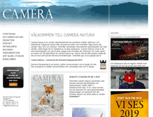 Tablet Screenshot of cameranatura.se